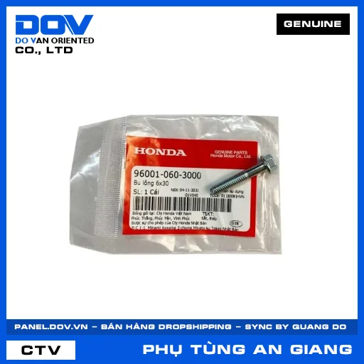 BU LÔNG 6X30 BLADE 110, CB150R, CBR150R, FUTURE 125 — 960010603000