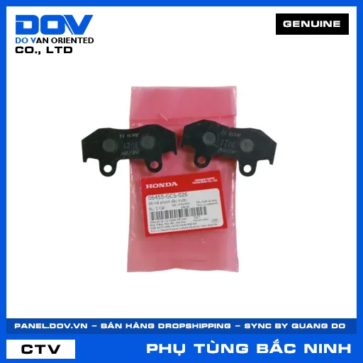 BỘ MÁ PHANH DẦU TRƯỚC (bố thắng) LEAD 110, SH 125/150 — 06455GCS026