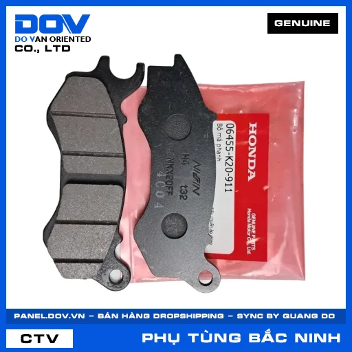 BỘ MÁ PHANH (bố thắng) PCX, PCX 125, SH MODE — 06455K20911