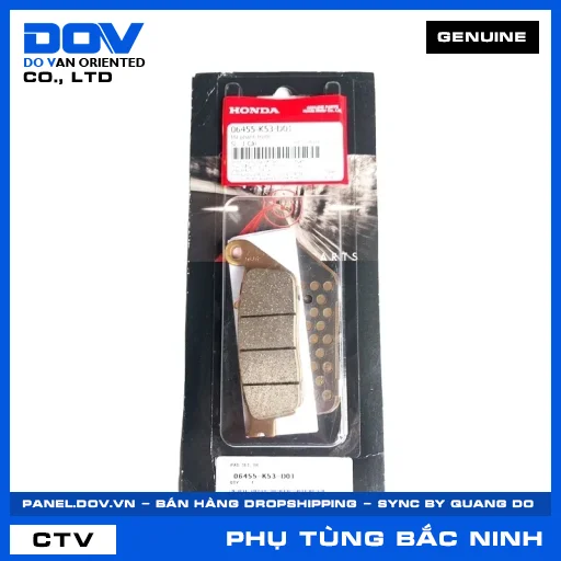 MÁ PHANH TRƯỚC (bố thắng) SH 350 — 06455K53D01