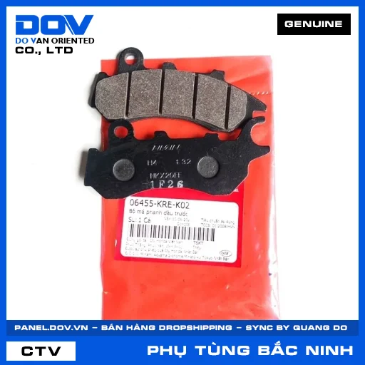 BỘ MÁ PHANH DẦU TRƯỚC (bố thắng) PCX 160, SH MODE — 06455KREK02