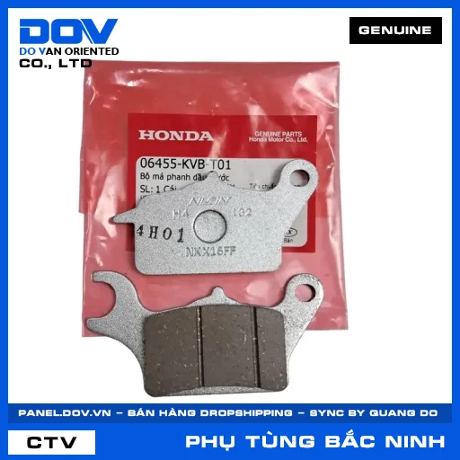 BỘ MÁ PHANH DẦU TRƯỚC (bố thắng) AIR BLADE 110, AIR BLADE 125, AIR BLADE 125/150, AIR BLADE 125/160 — 06455KVBT01
