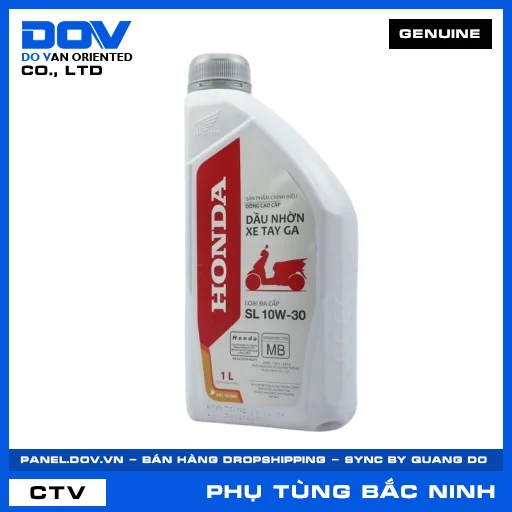Chai dầu động cơ xe ga SL-MB 10W-30 1L — 082322MBK1LVD