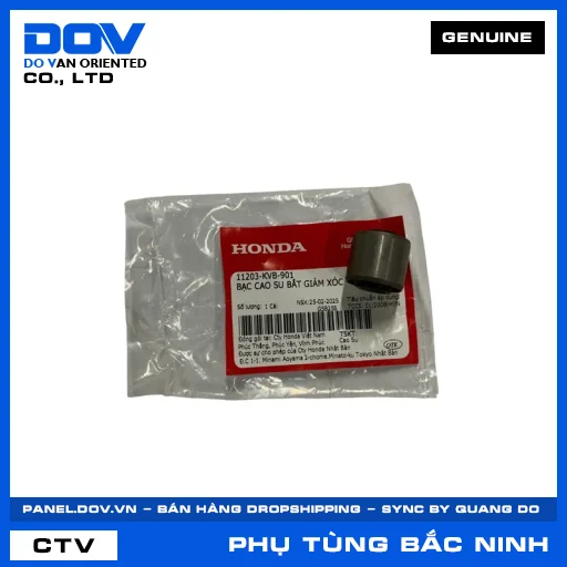 BẠC CAO SU BẮT GIẢM XÓC (phuộc) AIR BLADE 110, AIR BLADE 125, AIR BLADE 125/160, CLICK 110 — 11203KVB901