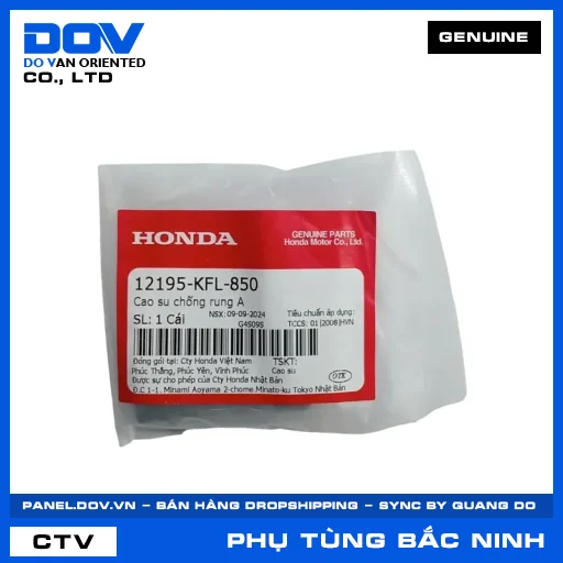 CAO SU CHỐNG RUNG A SUPER DREAM, WAVE 100, WAVE ALPHA — 12195KFL850
