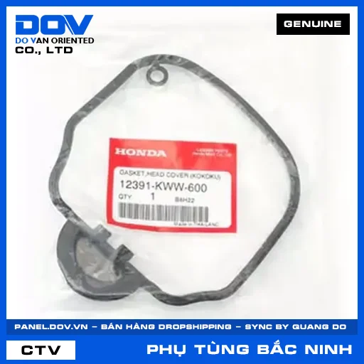 GIOĂNG NẮP ĐẦU QUY LÁT DREAM 110, WAVE RSX 110 — 12391KWW600