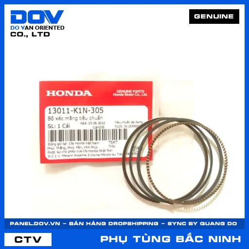 BỘ XÉC MĂNG TIÊU CHUẨN AIR BLADE 125/160, SH MODE — 13011K1N305