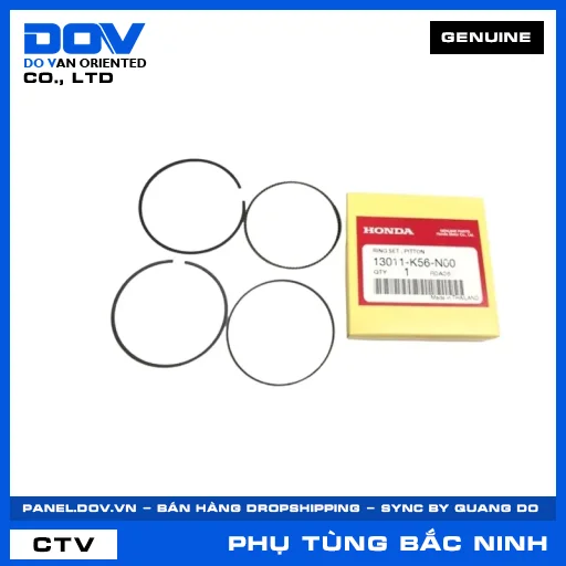Bộ xéc măng tiêu chuẩn (0.00) CB150R, WINNER 150 — 13011K56N00