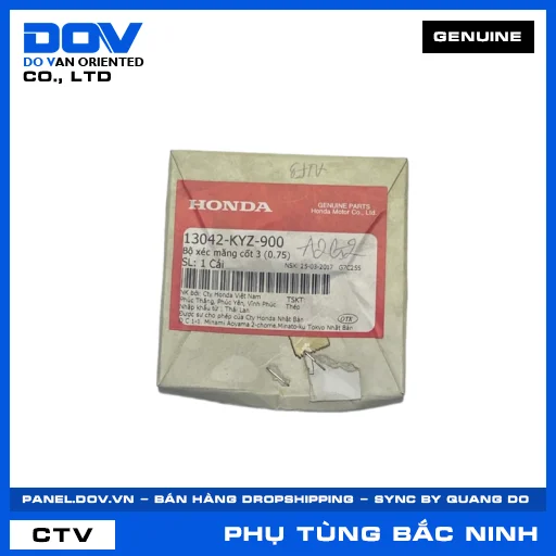 BỘ XÉC MĂNG CỐT 3 (0.75) FUTURE 125, MSX 125, SUPER CUB C125 — 13042KYZ900