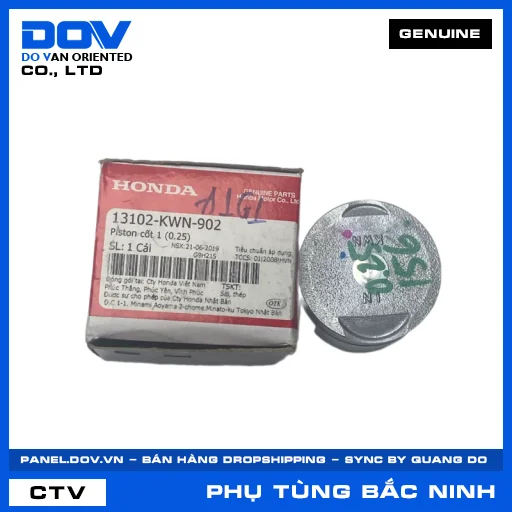 PISTON CỐT 1 (0.25) PCX — 13102KWN902