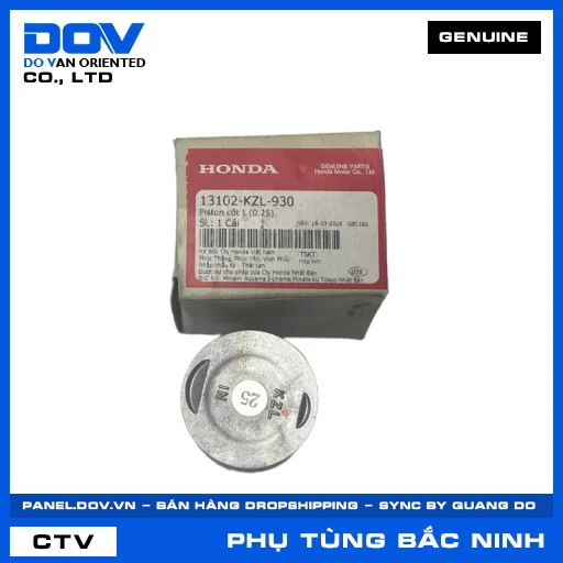 PISTON CỐT 1 (0.25) VISION 110 — 13102KZL930