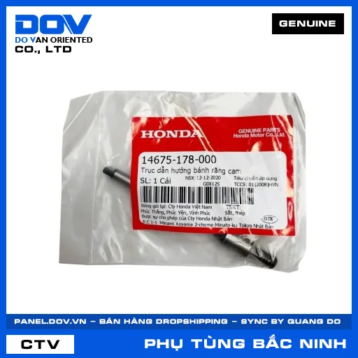 TRỤC DẪN HƯỚNG BÁNH RĂNG CAM SUPER DREAM, WAVE 100, WAVE ALPHA — 14675178000