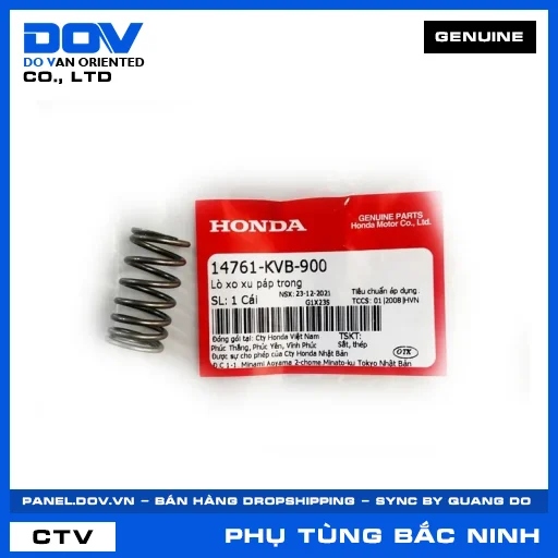 Lò xo xu páp trong AIR BLADE 110, CLICK 110, LEAD 110 — 14761KVB900