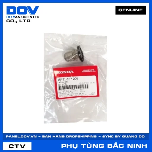 LƯỚI LỌC DẦU (lọc nhớt) AIR BLADE 110, AIR BLADE 125, CLICK 110, LEAD 110 — 15421107000