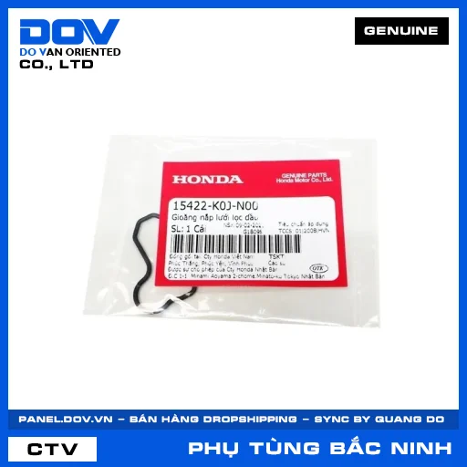 GIOĂNG NẮP LƯỚI LỌC DẦU (lọc nhớt) VISION 110 — 15422K0JN00