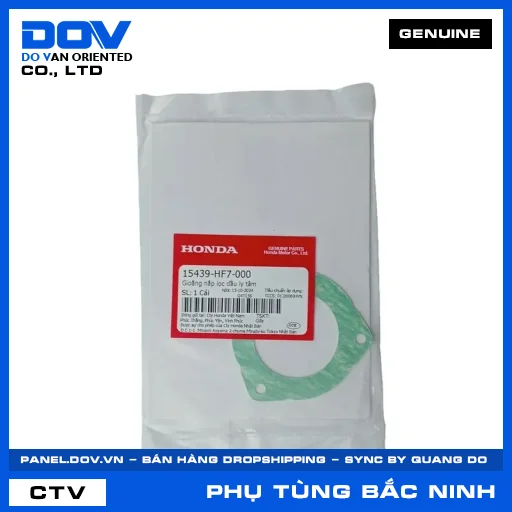 GIOĂNG NẮP LỌC DẦU LY TÂM (lọc nhớt) SUPER DREAM, WAVE 100, WAVE ALPHA — 15439HF7000