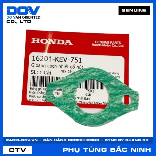 GIOĂNG CÁCH NHIỆT CỔ HÚT — 16201KEV751