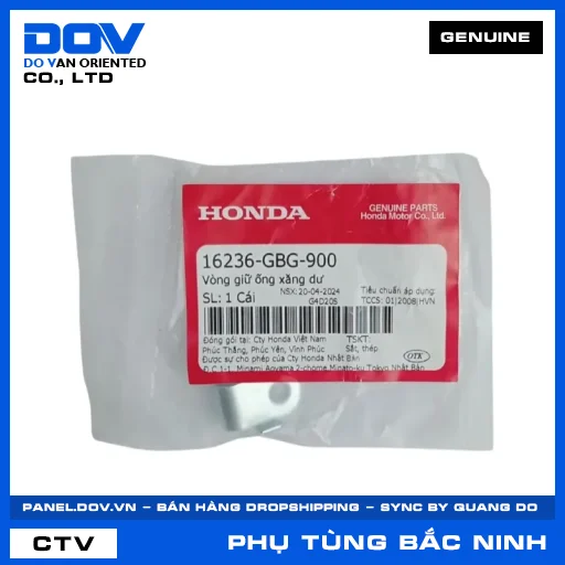 VÒNG GIỮ ỐNG XĂNG DƯ FUTURE 125, FUTURE NEO, WAVE ALPHA — 16236GBG900