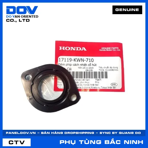 ĐỆM PHÍP CÁCH NHIỆT CỔ HÚT AIR BLADE 125, LEAD 125, PCX, PCX 125 — 17119KWN710