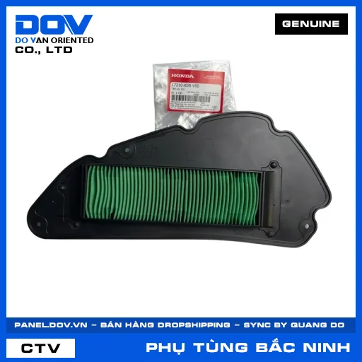 TẤM LỌC KHÍ (lọc gió) SH 125/150, SH 125/160 — 17210K0RV00