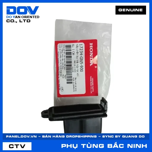 NẮP CHẮN BỤI TRÁI HỘP LỌC KHÍ (lọc gió) WAVE ALPHA — 17234GN5900