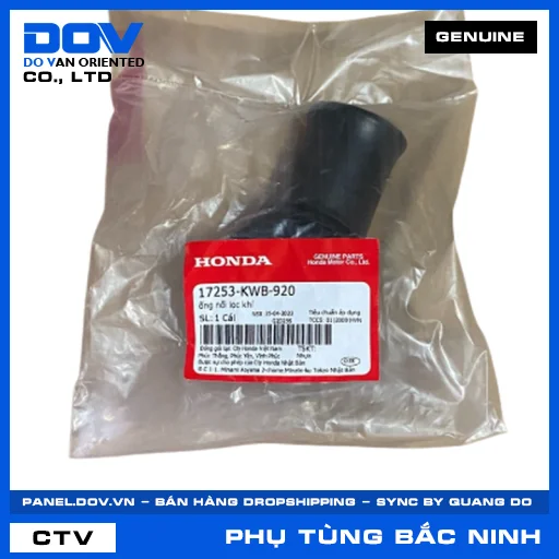 ỐNG NỐI LỌC KHÍ (lọc gió) BLADE 110, WAVE RSX 110 — 17253KWB920