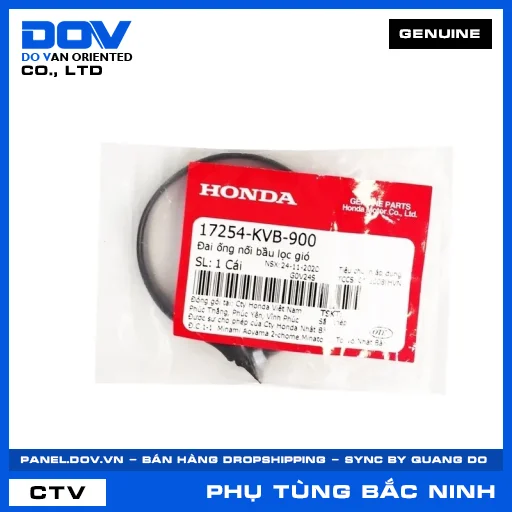 Đai ống nối bầu lọc gió (lọc khí) AIR BLADE 110, CLICK 110 — 17254KVB900