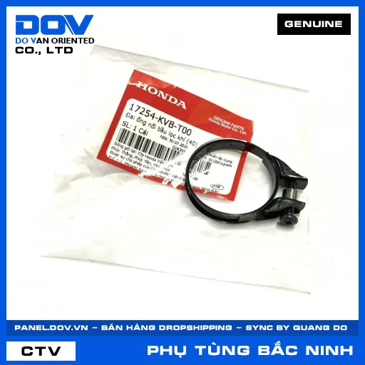 ĐAI ỐNG NỐI BẦU LỌC KHÍ (40) (lọc gió) AIR BLADE 110, PCX, PCX 125/150, SH 125/150 — 17254KVBT00