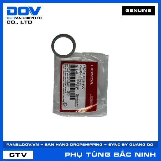 VÒNG ĐỆM CỔ ỐNG XẢ (pô) FUTURE NEO, SUPER DREAM, WAVE 100, WAVE ALPHA — 18291HB2900