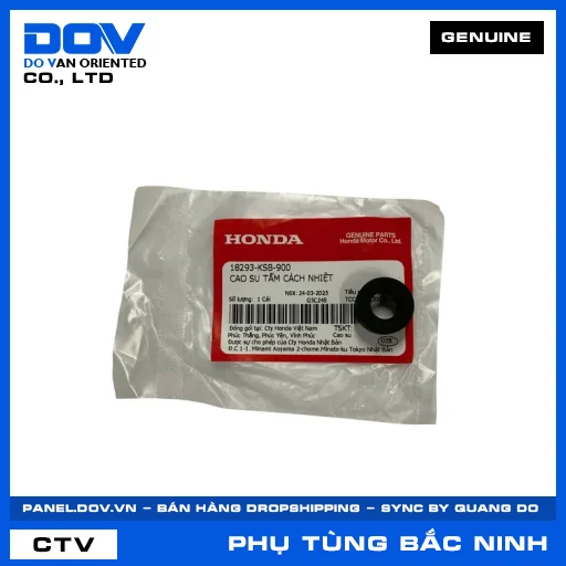 CAO SU TẤM CÁCH NHIỆT AIR BLADE 110, AIR BLADE 125, AIR BLADE 125/160, CLICK 110 — 18293KSB900
