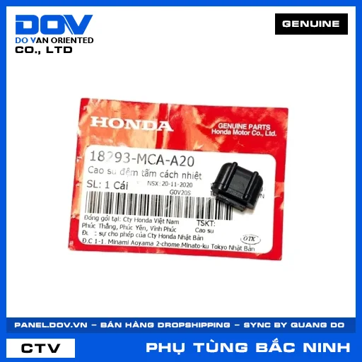 CAO SU ĐỆM TẤM CÁCH NHIỆT ADV350, BLADE 110, CB1000R, CB150R — 18293MCAA20