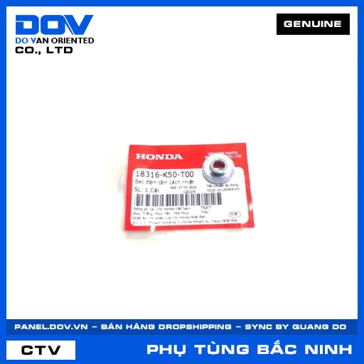 BẠC ĐỆM TẤM CÁCH NHIỆT AIR BLADE 125, AIR BLADE 125/150 — 18316K50T00