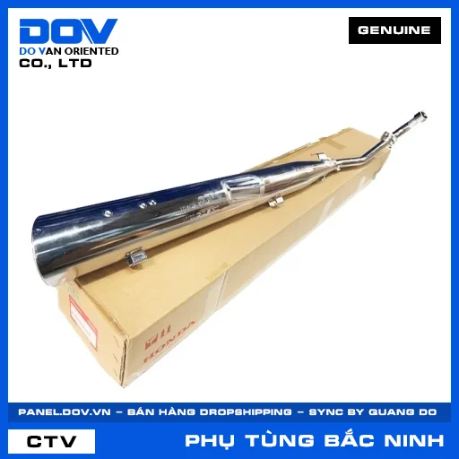 ỐNG XẢ (pô) WAVE 100, WAVE ALPHA — 18350KVRV10