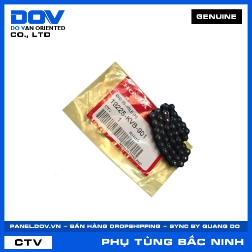 XÍCH BƠM NƯỚC (40 MẮT) (sên) AIR BLADE 110, CLICK 110 — 19225KVB901