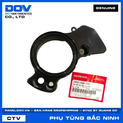HỘP DẪN KHÍ NẮP MÁY TRÁI AIR BLADE 125 — 19641K66V00