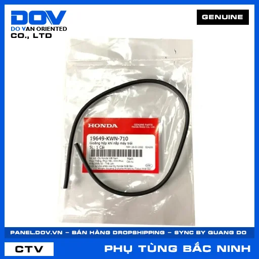 GIOĂNG HỘP KHÍ NẮP MÁY TRÁI LEAD 125, PCX, PCX 125 — 19649KWN710