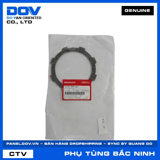 ĐĨA MA SÁT LY HỢP (côn) BLADE 110, DREAM 110, WAVE ALPHA 110, WAVE RSX 110 — 22201K09L01