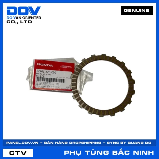 ĐĨA MA SÁT LY HỢP (côn) MSX 125 — 22201K26C00