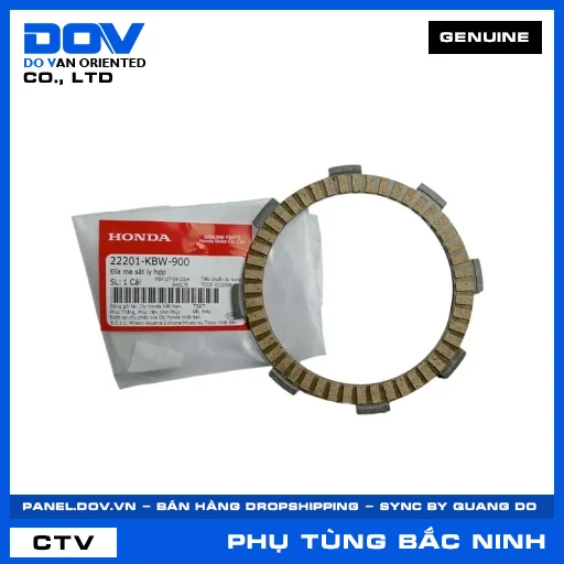 ĐĨA MA SÁT LY HỢP (côn) SUPER DREAM, WAVE 100, WAVE ALPHA — 22201KBW900