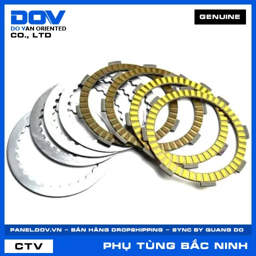 BỘ ĐĨA MA SÁT LY HỢP (côn) CBR150R, WINNER R — 22210K45305