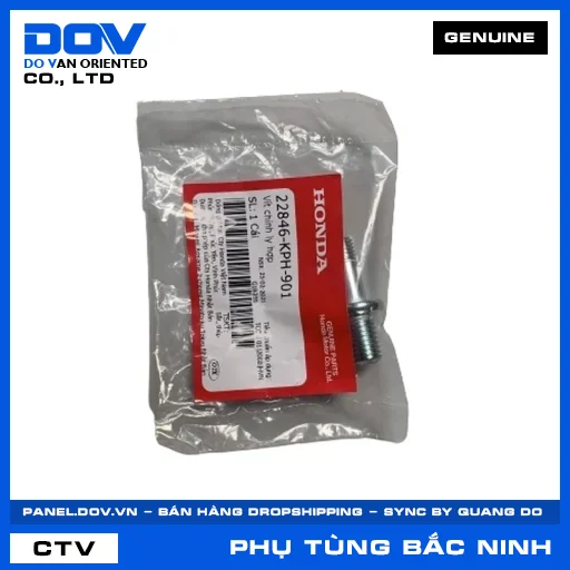 VÍT CHỈNH LY HỢP (côn) BLADE 110, DREAM 110, FUTURE 125, FUTURE NEO — 22846KPH901