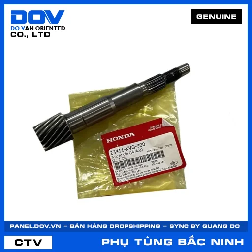 TRỤC SƠ CẤP (18 RĂNG) AIR BLADE 110, CLICK 110 — 23411KVG900