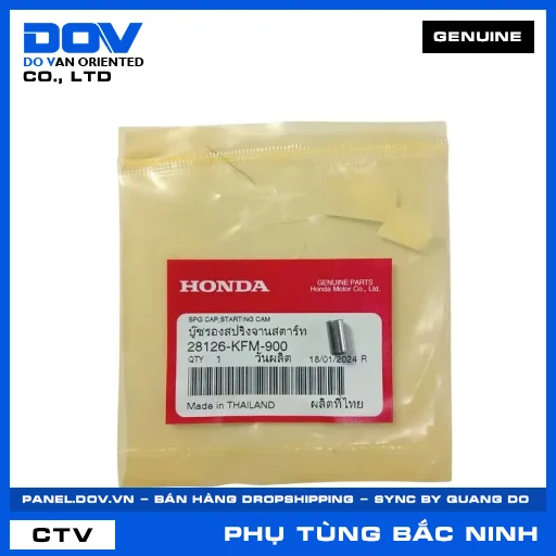 CHỤP LÒ XO ĐẨY BI KHỞI ĐỘNG SUPER DREAM, WAVE 100, WAVE ALPHA — 28126KFM900