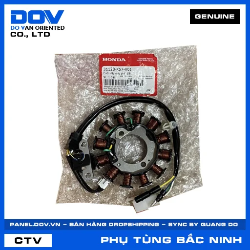 CUỘN DÂY MÁY PHÁT ĐIỆN BLADE 110 — 31120K57V01