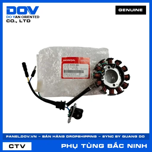 CUỘN DÂY MÁY PHÁT ĐIỆN WAVE RSX 110 — 31120KWWA81