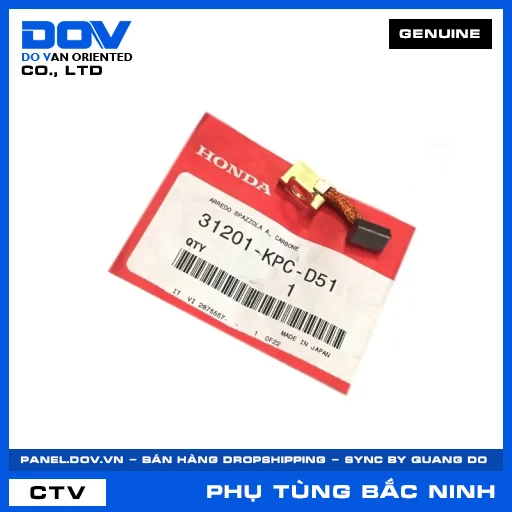 CHỔI THAN A MÔ TƠ ĐỀ — 31201KPCD51