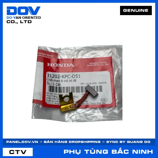CHỔI THAN B MÔ TƠ ĐỀ — 31202KPCD51