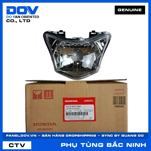 CỤM ĐÈN PHA TRƯỚC WAVE RSX 110 — 33110K03M61