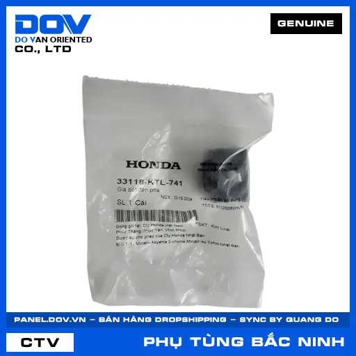 GIÁ BẮT ĐÈN PHA WAVE 100, WAVE ALPHA, WAVE ALPHA 110, WAVE RSX 110 — 33118KTL741