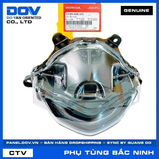 CỤM ĐÈN TRƯỚC SH 125/150, SH 125/160, SH 350 — 33180K0RV01